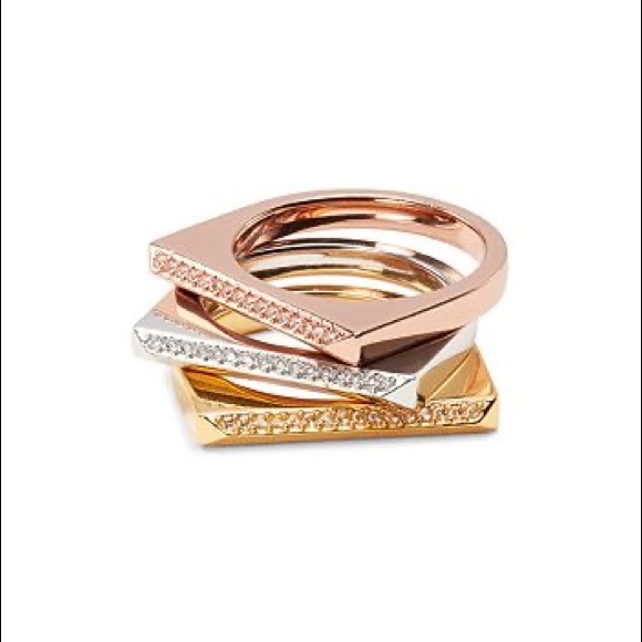 kate spade Jewelry - kate spade stacking rings size 8